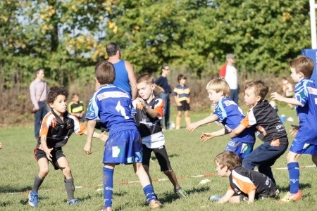 Zeigten eine tolle Leistung: Die Jungs und Mädchen der RGH-U8 bei ihrem ersten Turnier