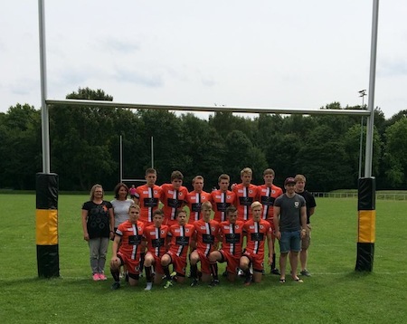 Den Titel knapp verpasst: Die U16 der Rudergesellschaft Heidelberg