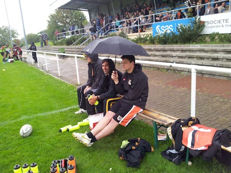 Maximalausbeute im strömenden Regen: RGH-Trainer Weselek